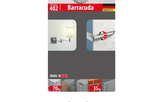 Kaištis TOX, Barracuda 6/30, 24 vnt.