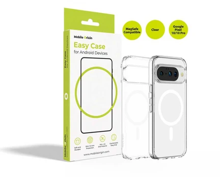 Dėklas Mobile Origin Easy Case, MagSafe, skaidrus - Google Pixel 10 Pro/Google Pixel 10
