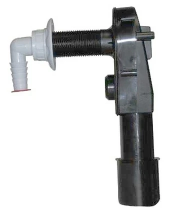 Sifonas skalbimo mašinai H&L DN40/50, juoda sp.