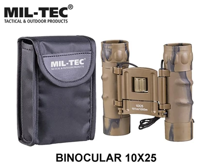 Mil-Tec žiūronas Gen II 10x25 Desert .