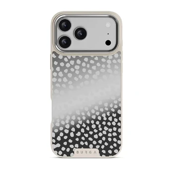 Night Sky - Dotted iPhone 17 Pro Max Case, Elite Mirror Light (MagSafe) / Silver