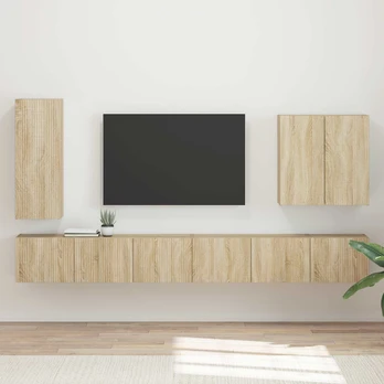 TV staliukas 6 pcs Sonoma ąžuolas