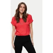 ONLY Marškinėliai Moster 15106662 Raudona Regular Fit
