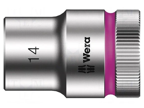 Socket | 6-angles,socket spanner | HEX 14mm | 1/2" | Zyklop