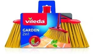 Grindų šlavimo šepetys Vileda, raudona/geltona
