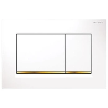 Vandens nuleidimo mygtukas Geberit Sigma 30, baltas 115883KK1