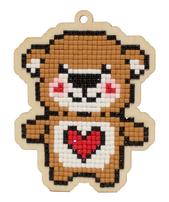 Teddy Bear Heart WWP325