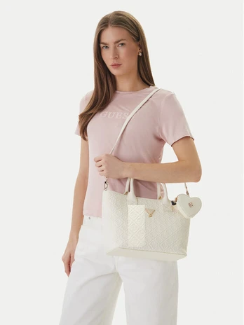 Guess Rankinė J6GZ37 WR200 Écru