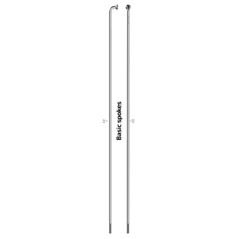 Sapim Leader stipinas | J-Bend | 2.3 mm | Silver, 285 mm