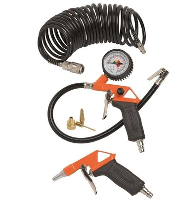 Pneumatinių įrankių komplektas Black & Decker, 8 Bar, 1