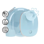 Dreamsicle Compact AirTap System Blue - 2-in-1 Vibrator & Attachments kaina