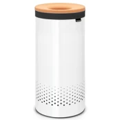 Laundry bin with cork lid Brabantia 35 L kaina