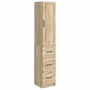 Spintelė 2 pcs Sonoma ąžuolas 33 x 34,5 x 87 cm