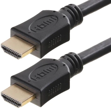 Helos prijungimo laidas, HDMI kištukas/kištukas, FULL HD, BASIC, 7,5m, juodas