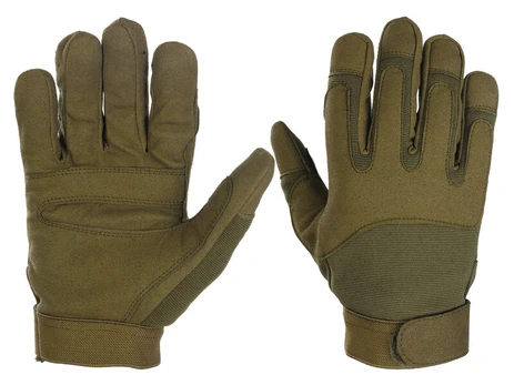 Karinės taktinės pirštinės Mil-Tec, olive