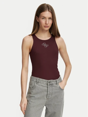Guess Marškinėliai W6RP39 KD092 Vyšninė Regular Fit