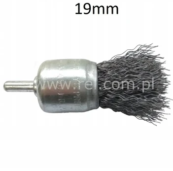 Abrel vielinis šepetys 19mm su 6mm koteliu