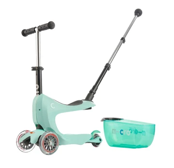 Micro Paspirtukai Paspirtukas Micro Mini2go Deluxe Plus mėtų