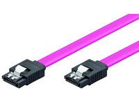 MicroConnect SATA - SATA, 0,5 m, raudona (SAT15005C)