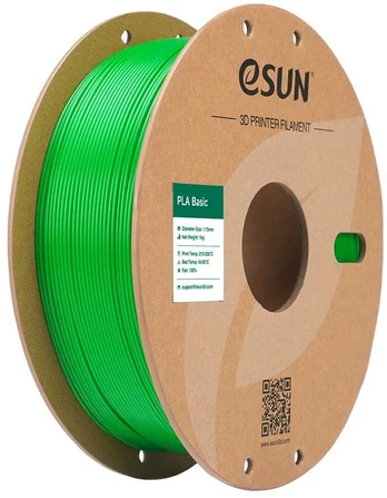 eSUN PLA-Basic 1.75mm 1kg - Žalias