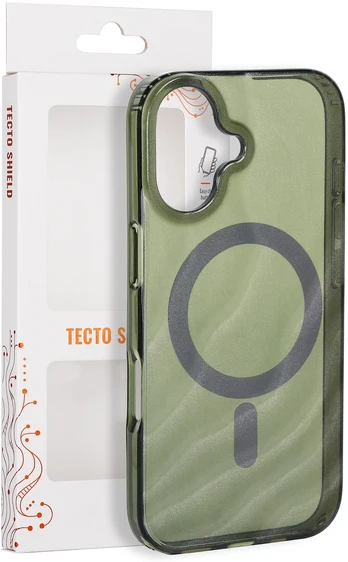 Dėklas Telforceone Tecto Shield Desert Mag case for iPhone 17 6,3' dark olive
