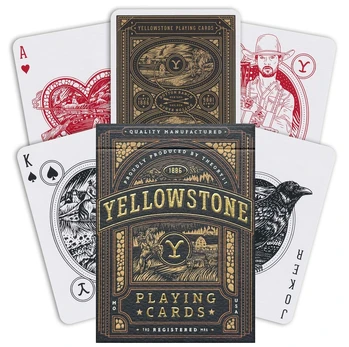 Yellowstone žaidimo kortos Theory11