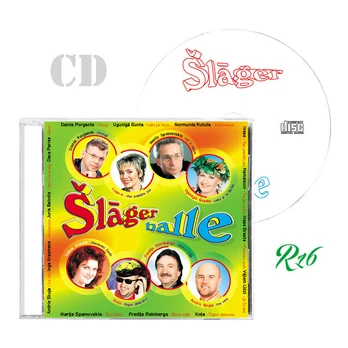 CD ŠLĀGERBALLE - DZIESMU IZLASE