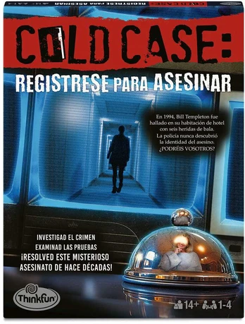 Dėlionė Ravensburger Register to kill cold case board game