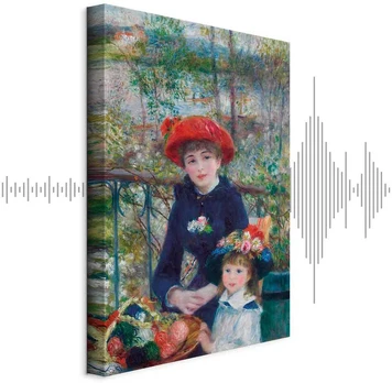 Artgeist Paveikslas - Pierre-Auguste Renoir – Two Sisters (On the Terrace)
