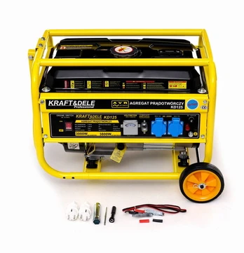 Elektros generatorius Kraft&Dele, 3.8kW, benzininis