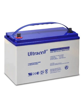 Akumuliatorius Ultracell UCG100-12 (100Ah, 12V)