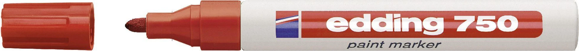 Edding 750 Paint Marker Raudona (4-750002) (4750002)