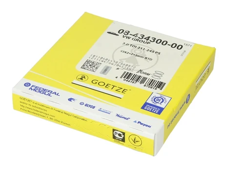 GOETZE 08-434300-00 Piston rings set
