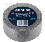 TAŚMA ONNLINE 48MM/50YD Pilka DUCT