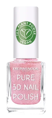 Dermacol Pure 3D natural nail polish Moterims
