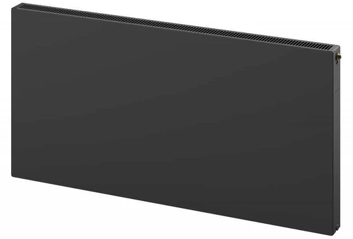 Radiatorius Mexen Flat CCF21, 300 x 1400 mm, pajungimas iš apačios per vidurį, 883 W, antracito