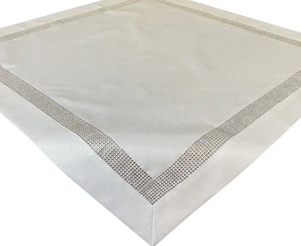 Staltiesė OH-233-B, balta, 85 x 85 cm