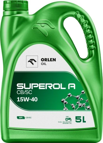 Variklių alyva SUPEROL (5L) 15W40 (alyva dyzeliniams varikliams) ;API CB; SC