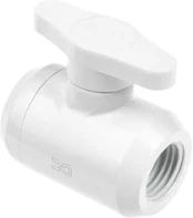 Alphacool Eiszapfen 2 Wege Kugelhahn G1/4 - Baltas (17630) kaina
