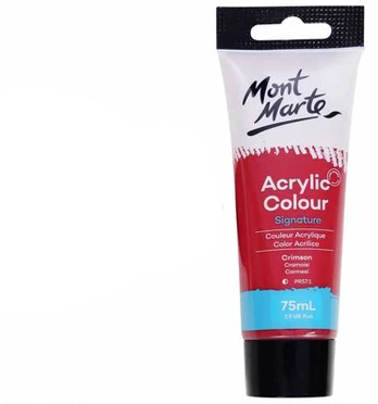 SmartMax ArtMaster Acrylic 75ml tamsiai raudona