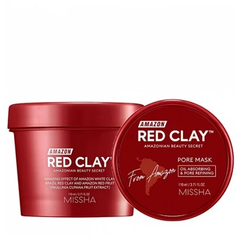 Missha - Amazon Red Clay™ Pore Mask110 ml