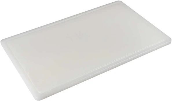 Cutting board, 40x60x2 cm, baltas