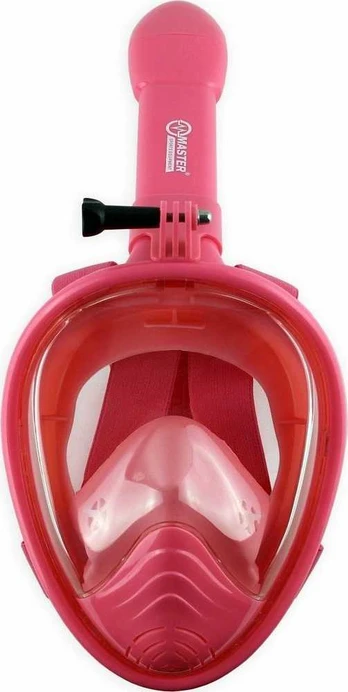 Master Snorkeling Kaukė MASTER Full Face XS Rožinė