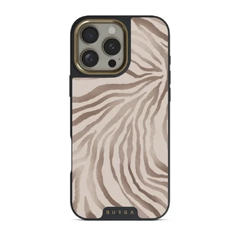 Lustre - iPhone 16 Pro Max Case, Elite Dark (MagSafe) / Gold