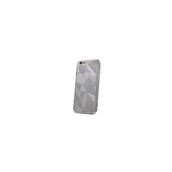 iLike Apple iPhone XR Geometric Shine Sidabrinis dėklas