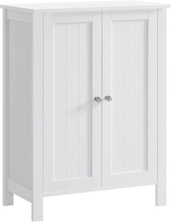 Vonios kambario spintelė Vasagle BCB60W, balta