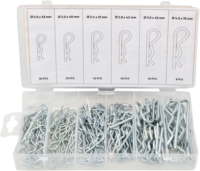 AW-Tools AWTOOLS ZAWLECZKI SPRĘŻYNOWE 150szt. MIX