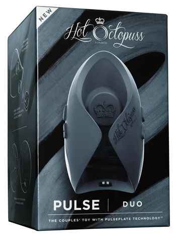 Hot Octopuss Pulse Duo 2025 automatinis masturbatorius, juodas