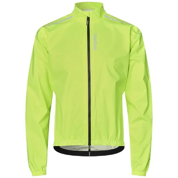 GripGrab Ride Waterproof Lightweight vyriška striukė | Yellow Hi-Vis, L