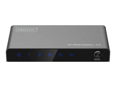 Digitus 4K HDMI Splitter, 1x2 | DS-55336 | Black